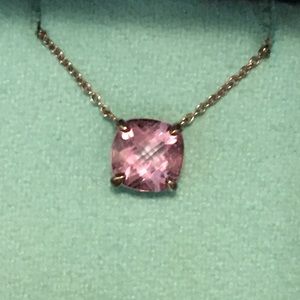 Tiffany and Co. Amethyst 16 in necklace